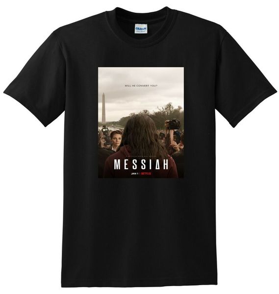 

MESSIAH T SHIRT tv show season 1 SMALL MEDIUM LARGE or XL, White;black