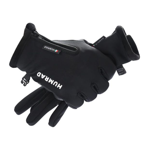 

multipurpose gloves warm sports plush mountaineering skiing outdoor riding cycling, Black