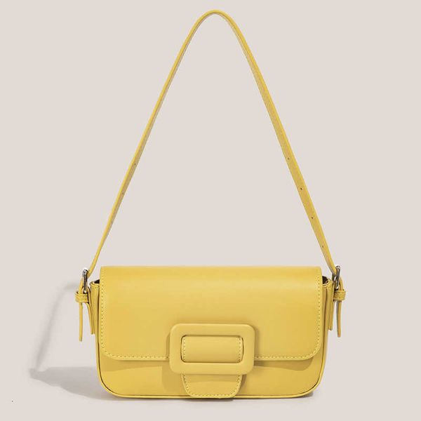 

style women's single shoulder armpit makaron small square bag in early spring 2021