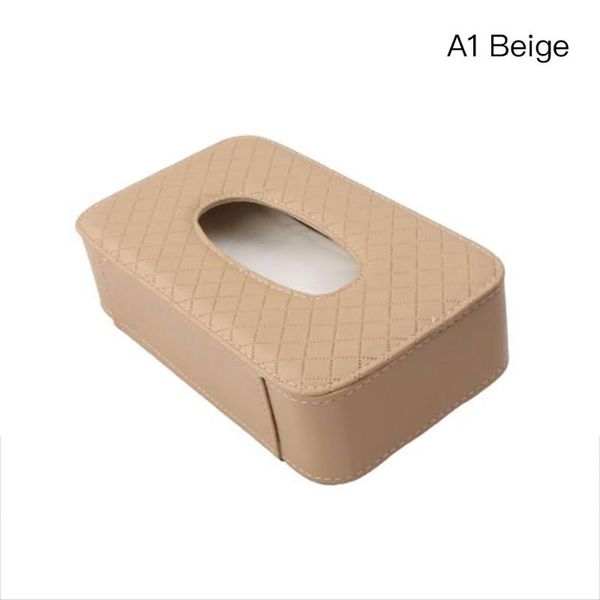 

car organizer tissue boxes sun visor back seat headrest hanging casehome auto clip-on buckle strap napkin container