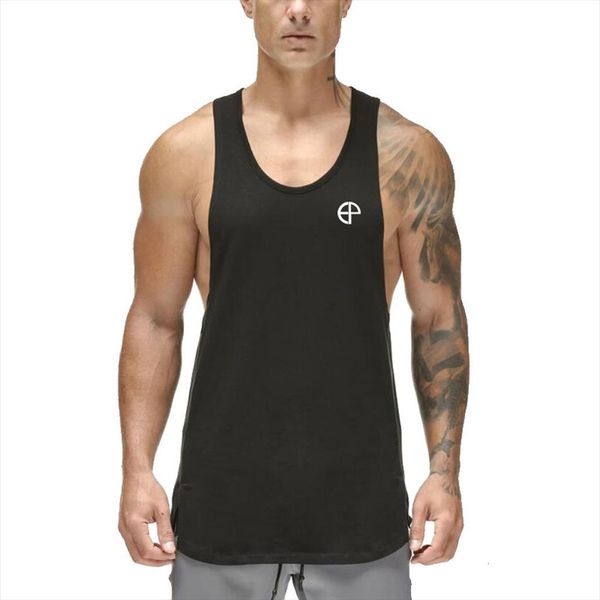 

gym men tank bodybuilding vest mens camo sleeveless single muscle stringer athletic fitness summer clothes, White;black