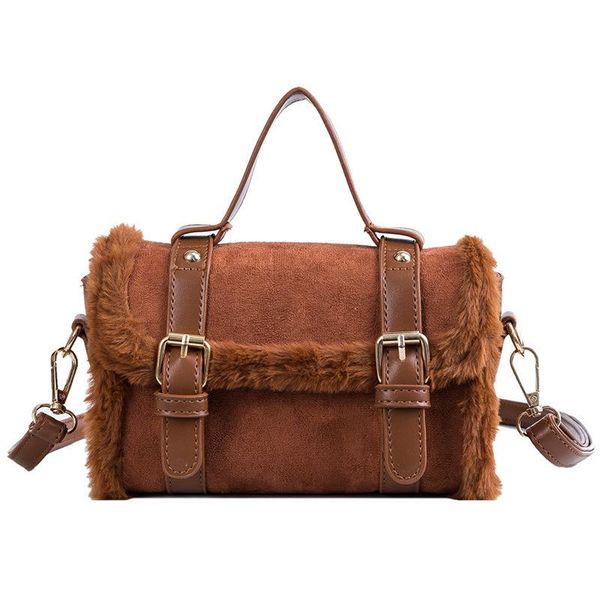 

evening bags luxury women's designer mmodels wholesale fur 2021 n winter fashion handheld single plush