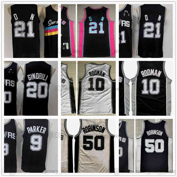 

mitchell and ness stitched 21 duncan basketball jerseys 2021 news 9 tony 20 manu parker ginobili jersey retro 10 dennis 50 david rodman robi, Black;red