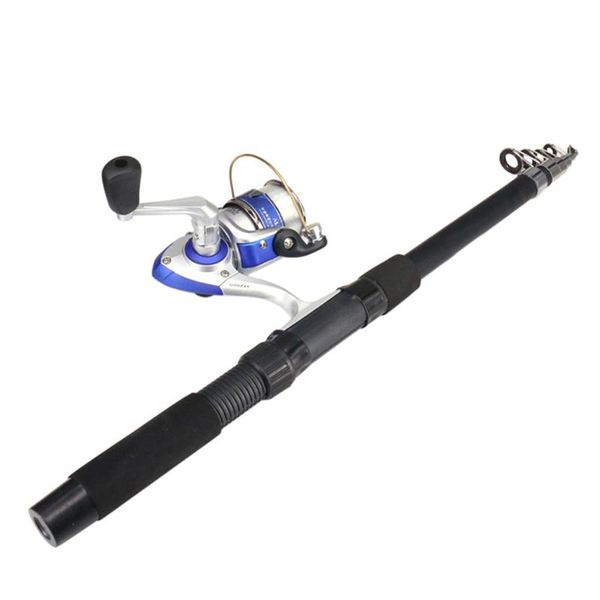 

boat fishing rods 2.1 meters sea pole set +js2000 rod and reel combo professional equipment wheel