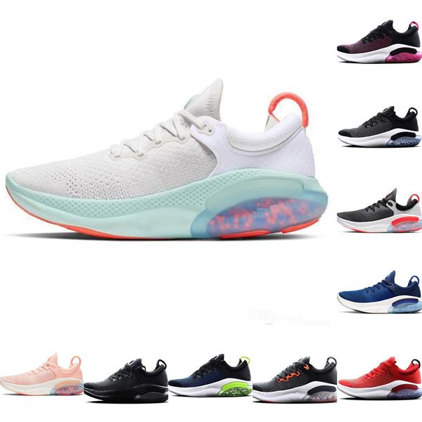 

2021 joyrides run fsk men's women's running shoes triple black green white platinum university red racer blue sneakers practical e, White;red