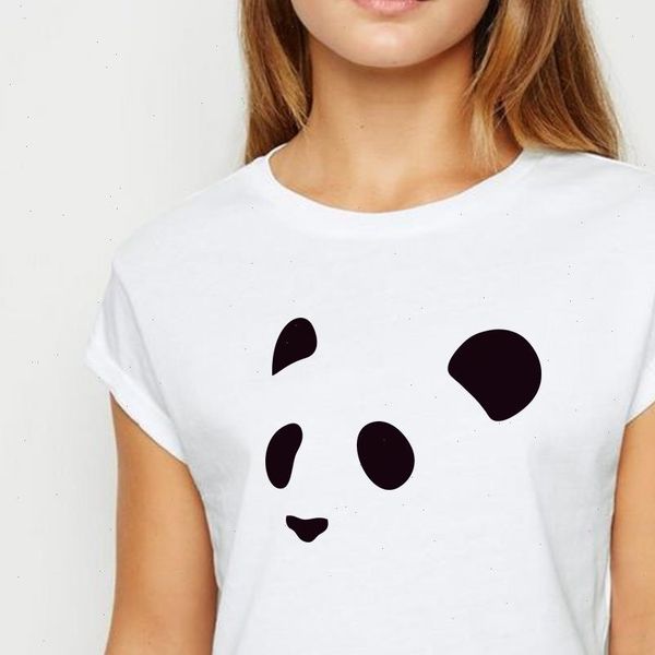 

womens t shirts shirt women animals kawaii spring summer hipster recreational cartoon vestidos round collar, White