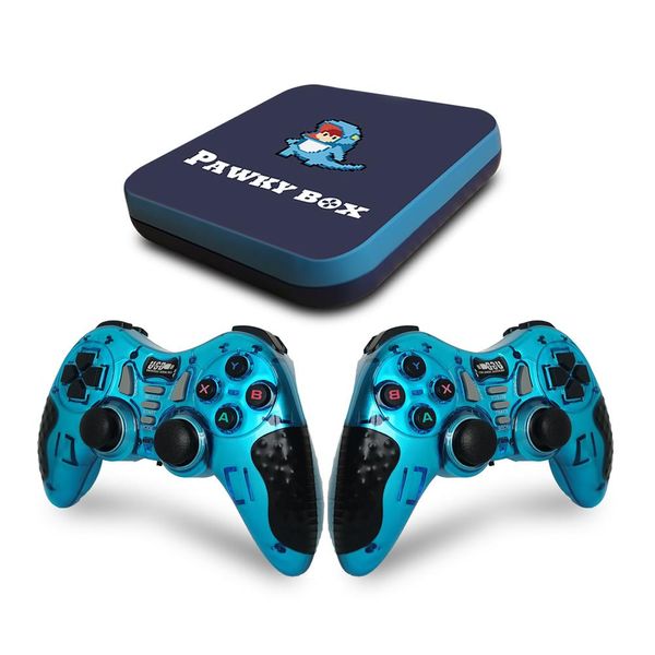 Shirlin Android TV Box 128 GB 41000 Spiele Wifi TV Game Console Box Amlogic A905 für PSP PS1 DC Gams Retro Spieler H.264