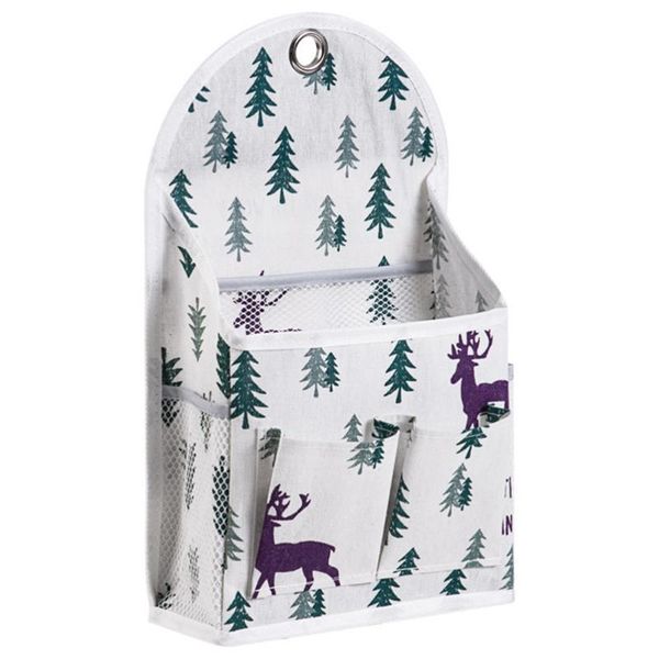 

1pc wall-side storage bag dormitory hanging student sundries bags