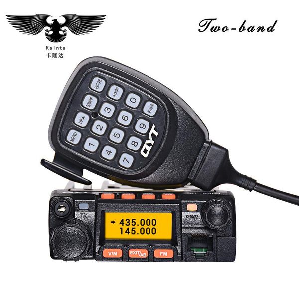 

walkie talkie qyt kt-8900 vhf uhf mobile radio two-way transceiver kt8900 mini car bus army two way station+usb cd