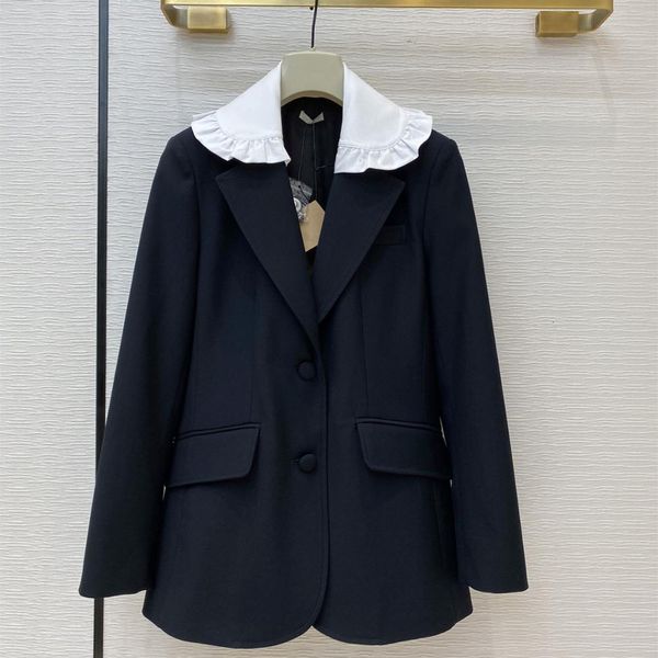 

women's jackets 2021 autumn elegant black blazers final jacket c023, Black;brown