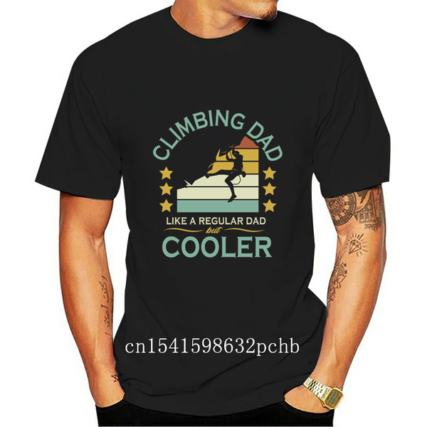 

men's t-shirts summer high-quality short-sleeved t shirts rock climbing dad casual fashion and women's couple, White;black