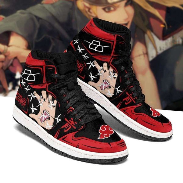 

customization deidara shoes hand skill costume anime sneakers