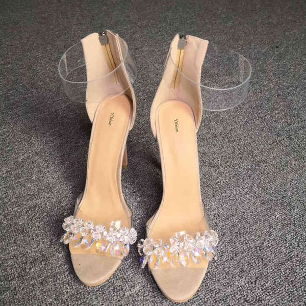 

sandals hello women stress thin thick foot high heel naked open dressed in ballet shoes in size five-15 2g3u, Black