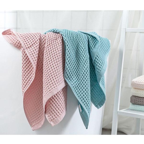 

3pcs 100% cotton waffle bath towel, ultra absorbent & fast drying microfiber body towel