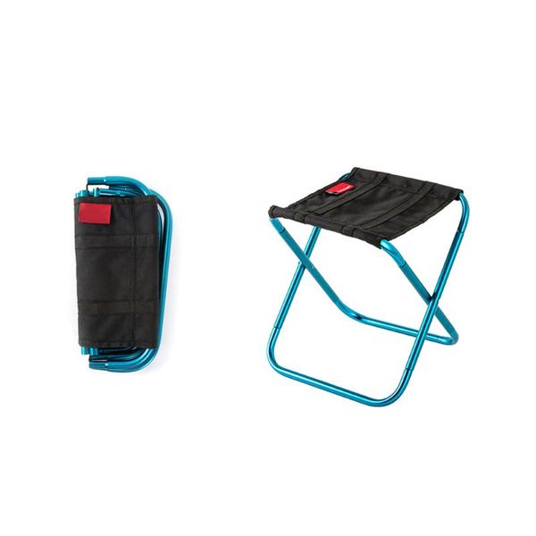 

portable outdoor folding chair mini maza stool aluminum alloy fishing beach hiking picnic seat tools accessories