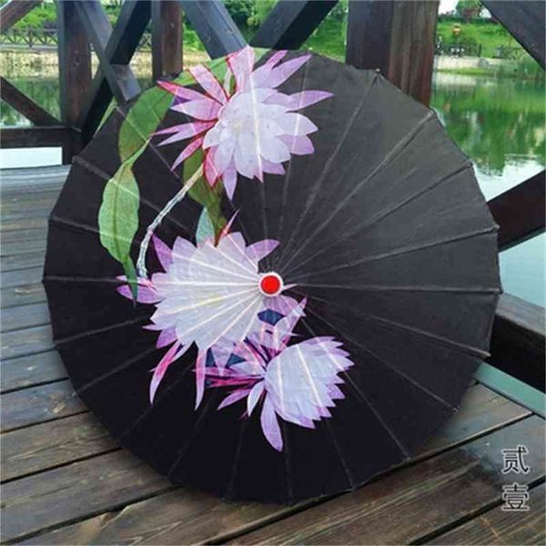 Guarda-chuva de seda clássica chuva mulheres fantasia antiga vestuário chinês guarda-chuva dança decorativa parasol parapluie sombrilla 210401