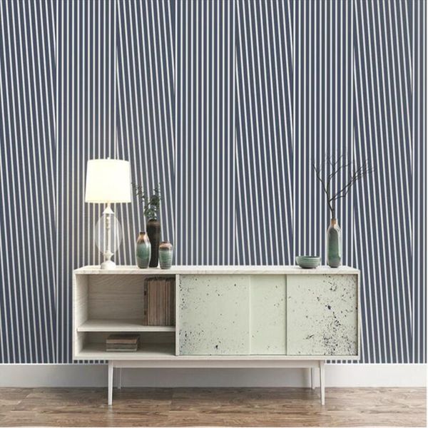 

wallpapers milofi custom 3d nordic geometric lines large tv bedroom background wallpaper mural
