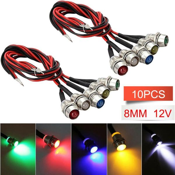 

other lighting system led car indicator lights pilot truck warning 10pcs set boat high quality