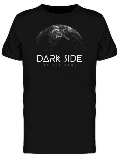 

Dark Side Of The Moon Graphic Men's Tee -Image by Shutterstock, White;black