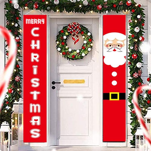 

christmas decorations nutcracker soldier banner decor for home merry door 2021 xmas ornament happy year 2022 navidad