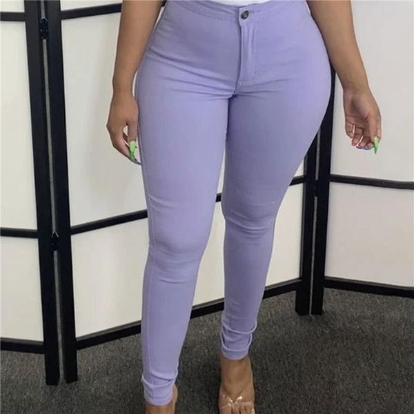 

women elastic oversized pants autumn solid high waist bottom fashion slim stretchy trousers casual pencil women's & capris, Black;white