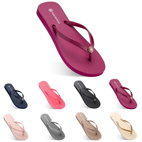 

women slippers flip flops beach l indoor slipper triple black pink white lemon green grey navy womens shoes ninety seven