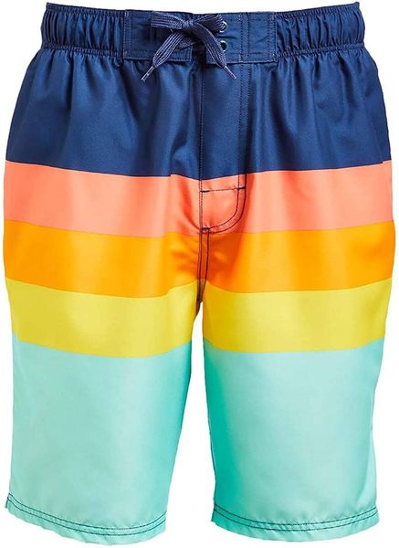 

men's shorts miles swimming trunks, White;black