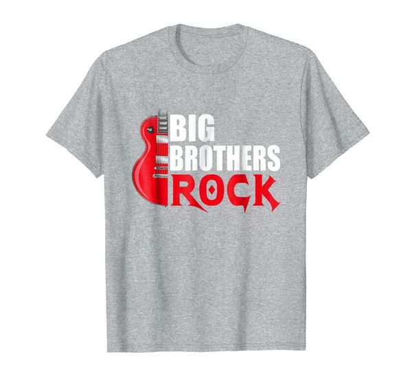 

big brothers rock shirt funny older brother tshirt gift, White;black