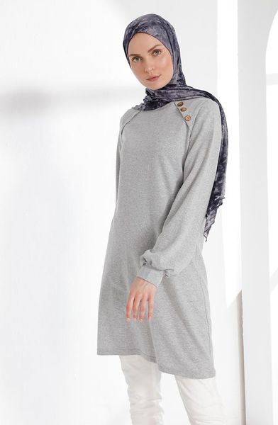 

women's blouses & shirts minahill gray tunic 3066-11, White