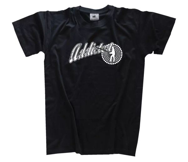 

addicted to fishing angel fishing fischer fish t-shirt s-3xl, White;black