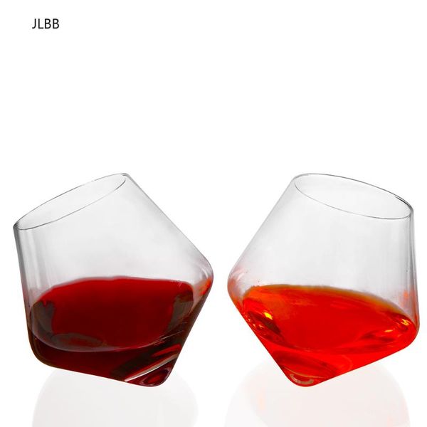 

crystal whisky glass ultra clear spinning wine decanter fast epacket burgundy beer drinking home bar party 300ml glasses