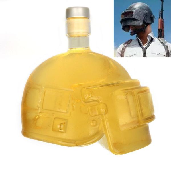 

hip flasks creative decanter mini eat chicken helmet wine bottle borosilicate glass kitchen gadget outdoor portable