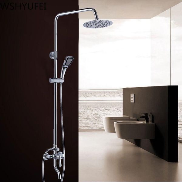 

hardware accessories shower set copper main body and cold water faucet bathroom stainless steel sets