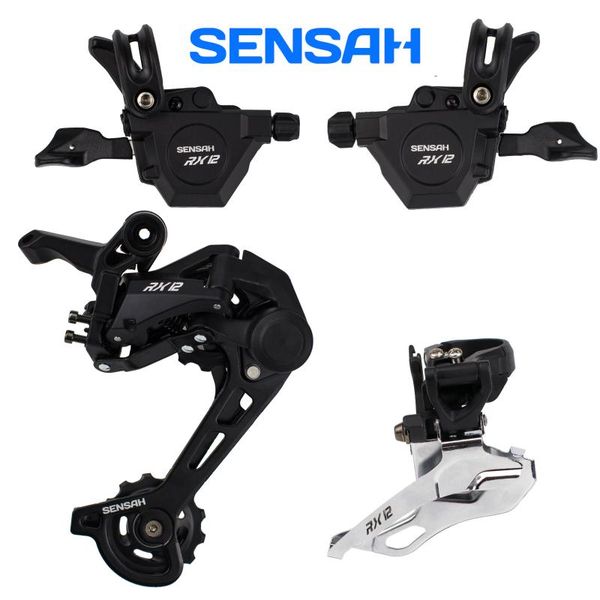 

bike derailleurs sensah bicycle rx12 pro 12 2*12 speed tmb shifter lever rear group set rx slx xt nx gx a5 a7
