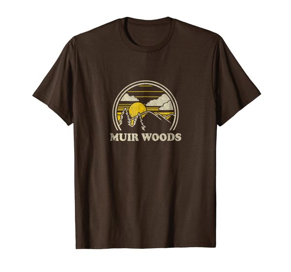 

Muir Woods California CA T Shirt Vintage Hiking Mountains, Mainly pictures