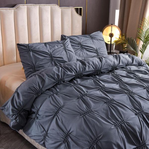 

bedding sets 2021 jacquard satin bed linen set luxury  cover linens for home