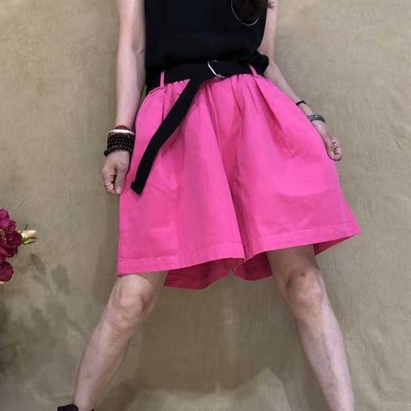 

women's jumpsuits & rompers summer korean style women loose casual elastic waist wide leg pants all-matched cotton knee length big size, Black;white
