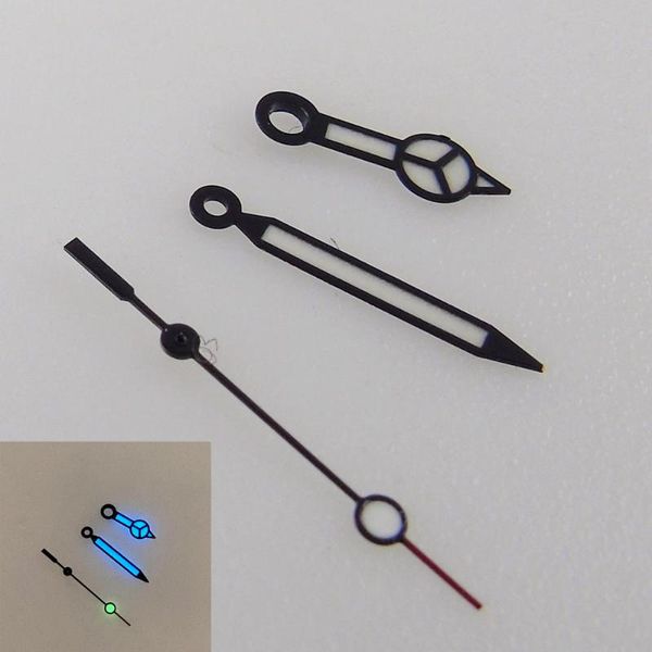 

repair tools & kits luminous black watch hands set for nh35 nh36 7s36 7s25 7s35 6r15 4r15 4r35 4r36 movement high quality