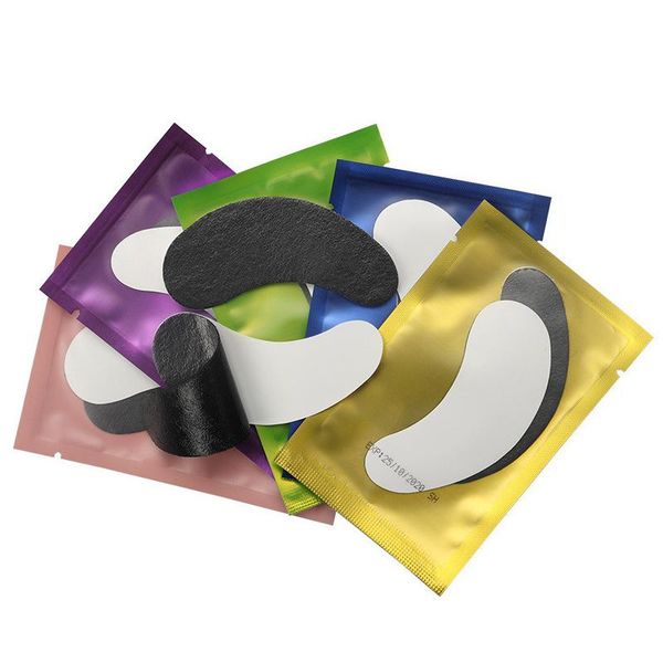 

pairs fit eye shape hydrating paper patches application for eyelash extension disposable lower cilia gel patch face care tool false eyelashe