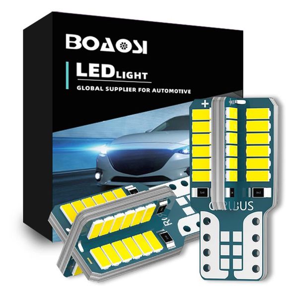 

emergency lights 2x w5w 3014 smd car t10 led 194 168 wedge replacement reverse instrument panel lamp white bulbs for clearance