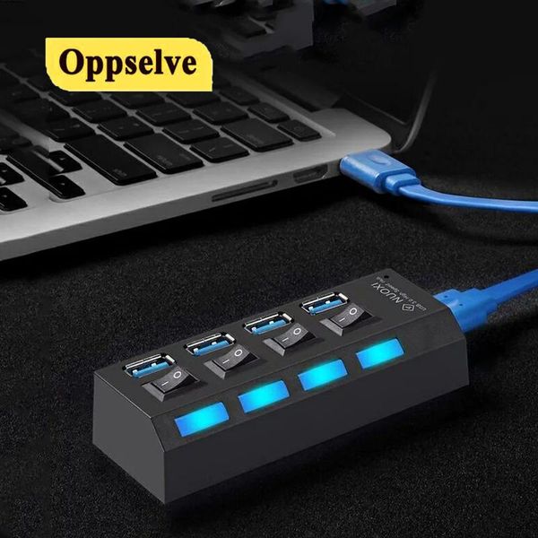 

hubs 7 ports usb hub 3.0 multi splitter high speed 2.0 hab all in one extender for pc computer accessories