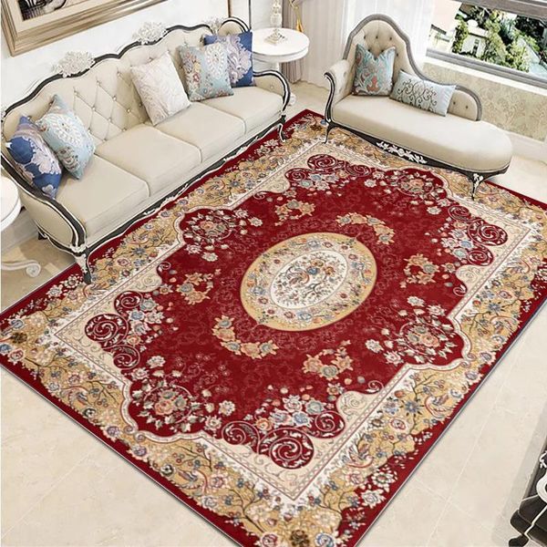 

carpets non-slip persian style floral pattern kitchen rug floor mat living room balcony bathroom bedroom carpet home decoration doormat