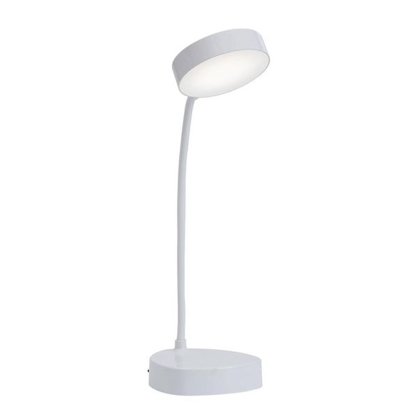 

night lights table lamp with flexible gooseneck folding led desk light battery reading 3 eye-caring for dorm study office
