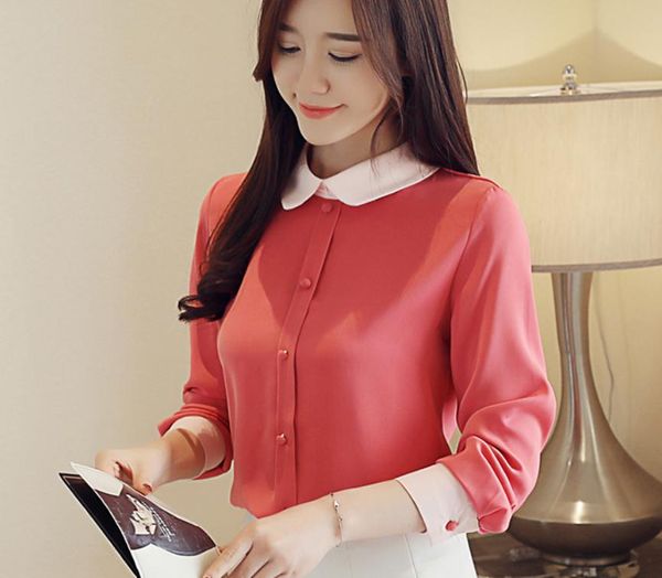 

2021 summer fashion long sleeve women's shirt@01, White
