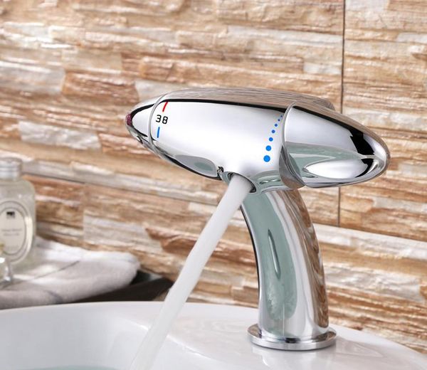 

bathroom sink faucets chrome finish dual handle thermostatic control valve basin mixer bathtub faucet thermostat water tap deck mounted