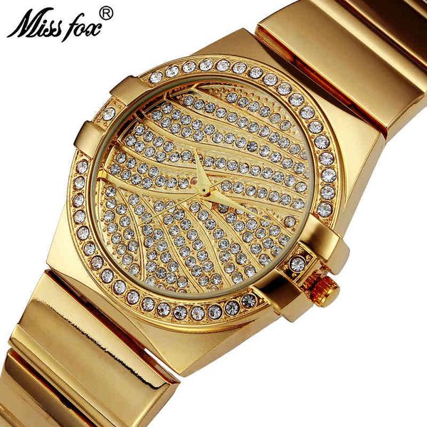 

missfox miss fox casual quartz 2018 gold wrist es for women silver waterproof ladies watch bracelet cloc, Slivery;brown