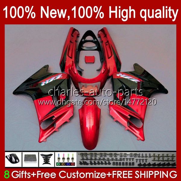 OEM Para Kawasaki Ninja Zzr-250 1990 1991 1992 1993 1994 1995 96 97 98 99 Metal Red Nova trabalho de corpo 54HC.81 ZZR250 CC ZZR 250 90 91 92 93 94 95 1996 1997 1998 1999