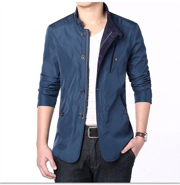 

jackets suit thin slim winter outwear fashion business clothes jacket spring and autumn men's, Black;brown