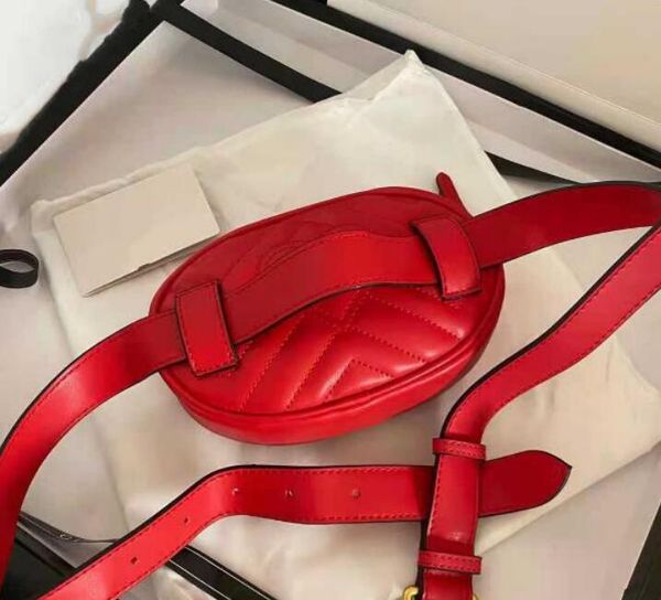 

designers leather marmont waist bags bumbag bag fanny pack running belt jogging pouch chest purse fashion cowskin shoulder handbag #12458