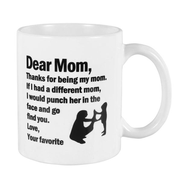 

1pc creative mother's day ceramic cup coffee mug breakfast drinking mugs